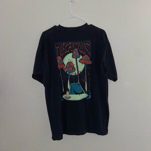 Dravus x Tillys skater black graphic tee vintage shortsleeve top y2k shirt